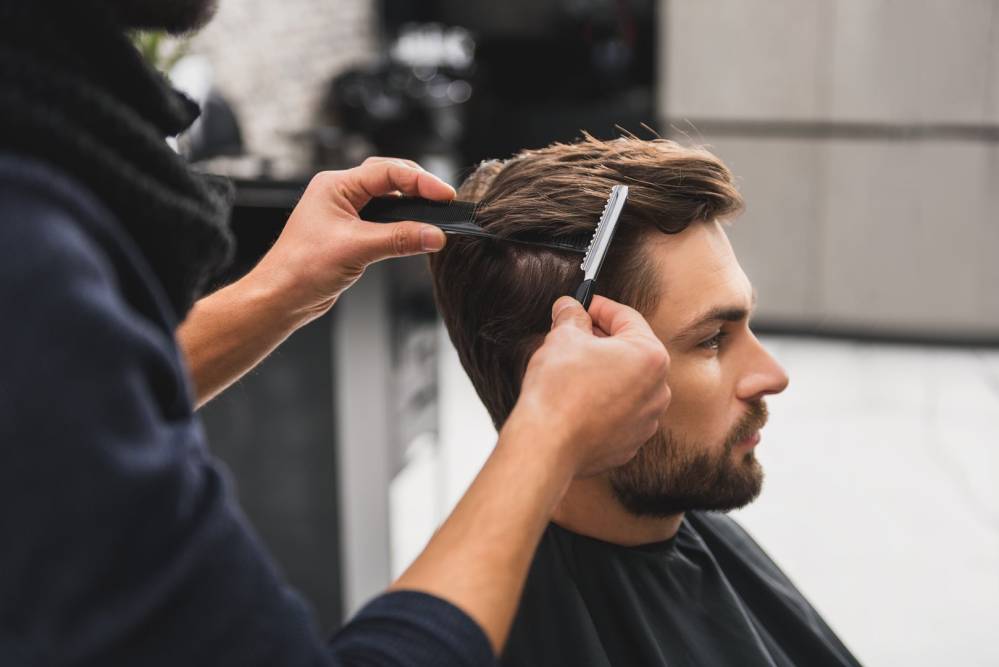 Coupe homme à Dinard